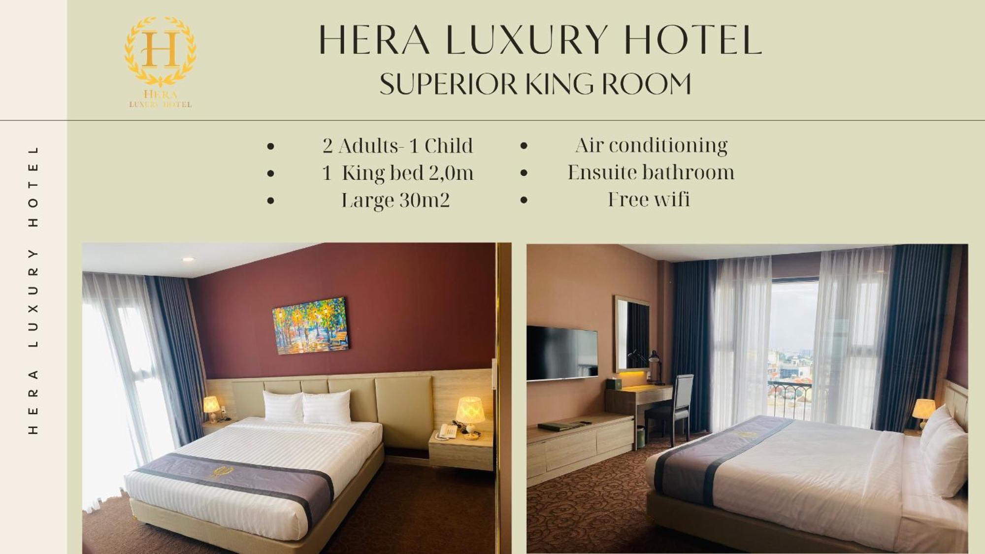 Hera Luxury Hotel Hô Chi Minh-Ville Extérieur photo